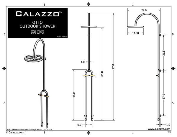 OTTO Wall Mount / Dual Supply