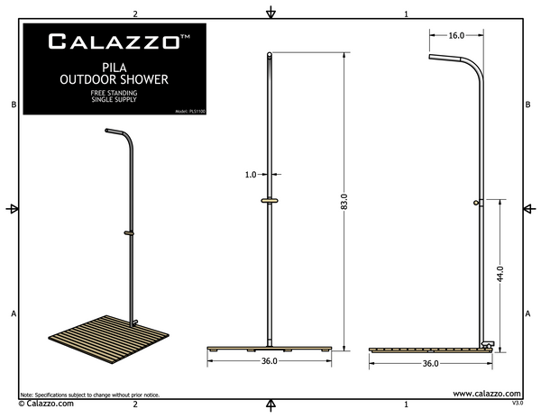 PILA Free Standing / Single Supply