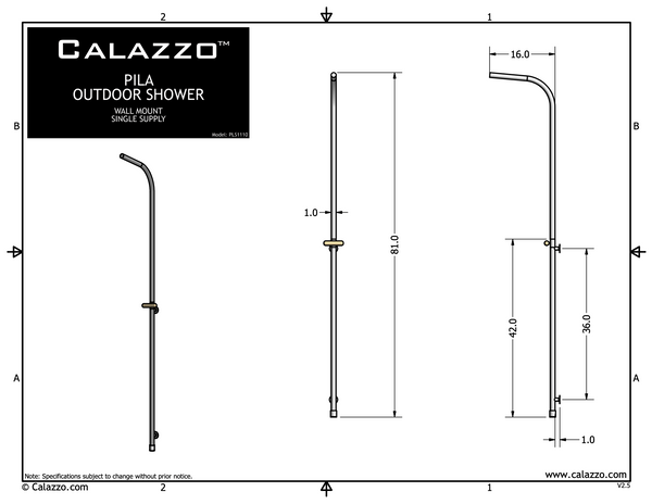 PILA Wall Mount / Single Supply