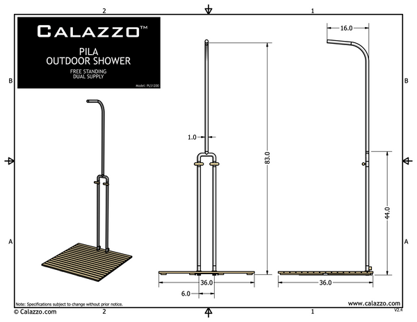 PILA Free Standing / Dual Supply