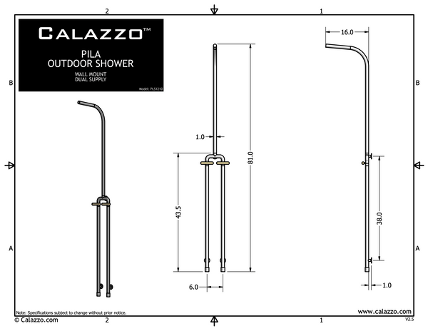 PILA Wall Mount / Dual Supply