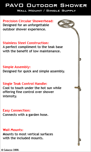 PAVO Wall Mount / Single Supply